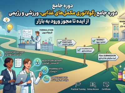 دوره جامع رگولاتوری مکمل‌های غذایی و رژیمی